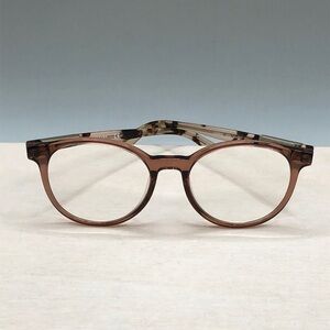 Longchamp  lo2643 glasses FRAMES ONLY round full rim 272-nude tortoise 49-17-140